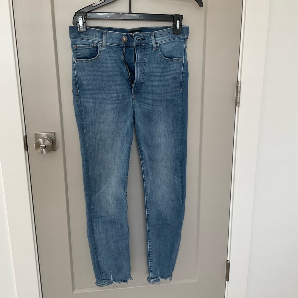 Straight Leg Express Jeans